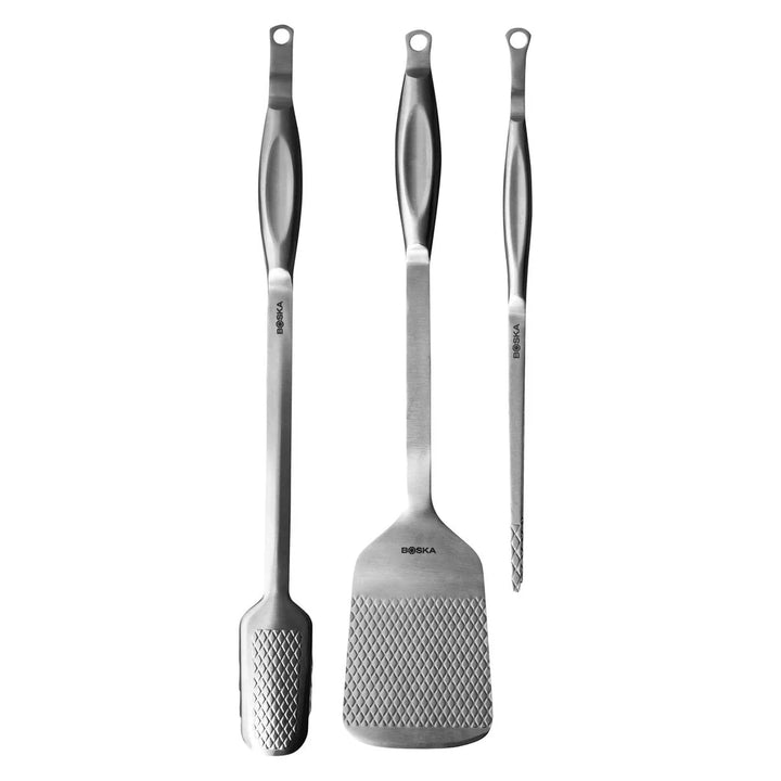 Set de 3 ustensile esențiale Monaco+ pentru grătar