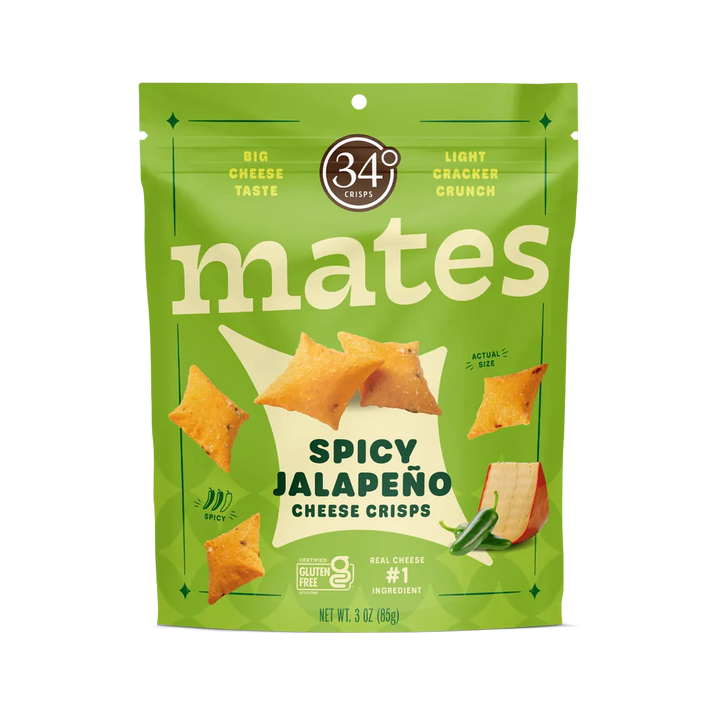 Cheese and Jalapeño Biscuits (Spicy) Mates 85g