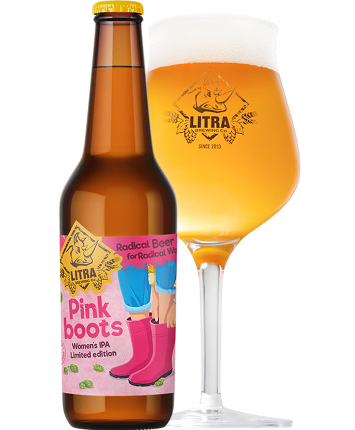 Litra Pink Boots IPA Beer 330ml