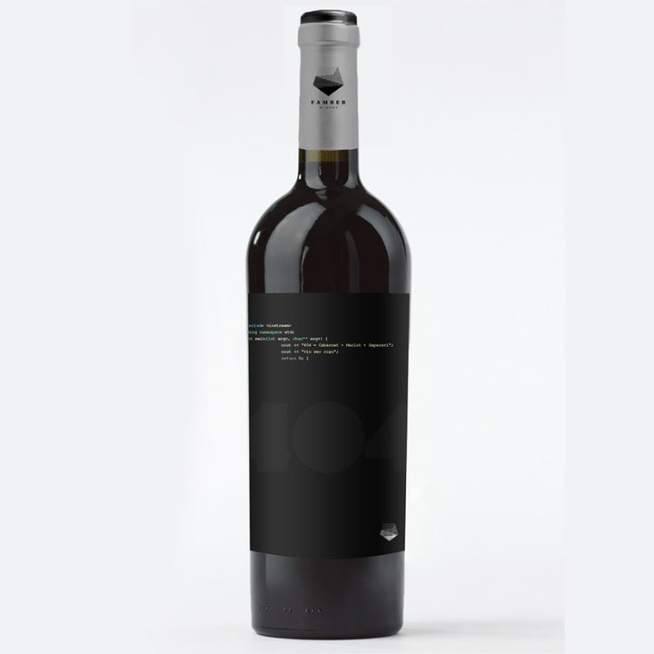 Famber Winery "404" | Vin Sec Roșu