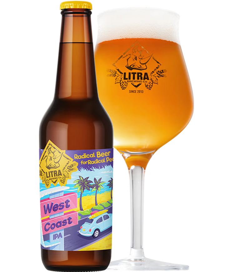 Litra West Coast IPA Beer 330ml