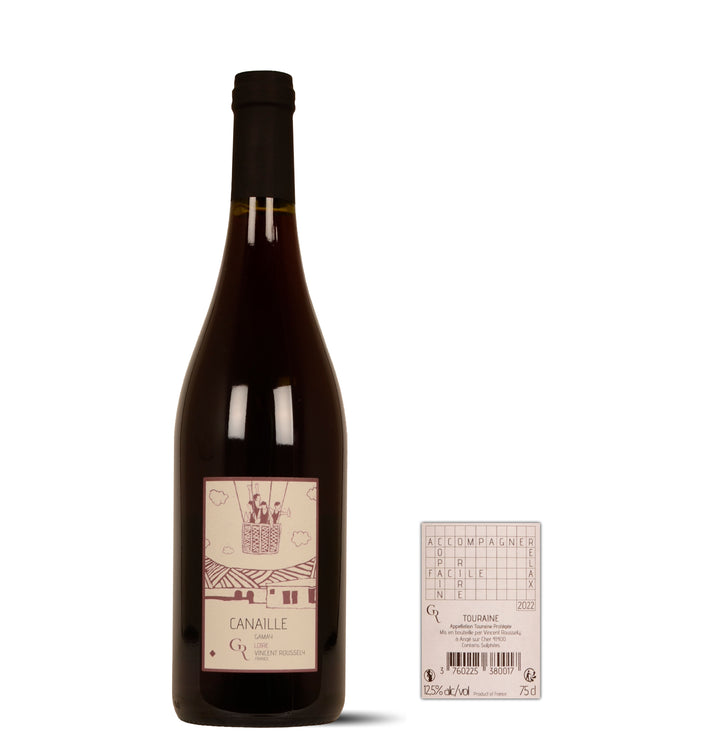Domaine du Clos Roussely Touraine Gamay Canaille 0.75 л
