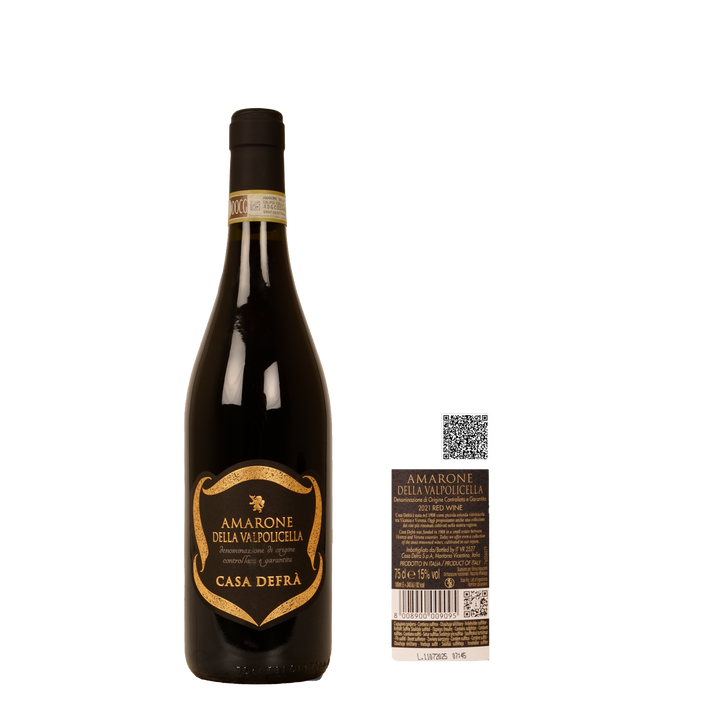 Casa Defrà «Supervenetian» Amarone della Valpolicella 2021 Красное вино | 0,75 л | Италия