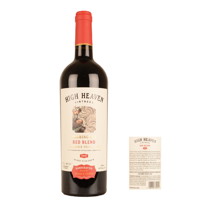 High Heaven Vintners Columbia Valley Roaming Elk 2018 Красное вино | 0,75 л | США