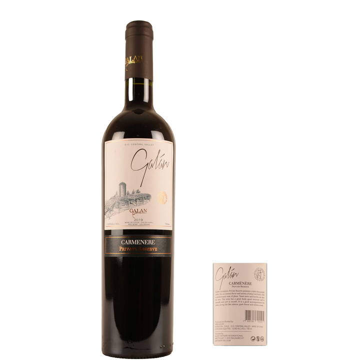 Galan Vineyards Reserva Privada Carmenère 2019 Красное вино | 0,75 л | Чили