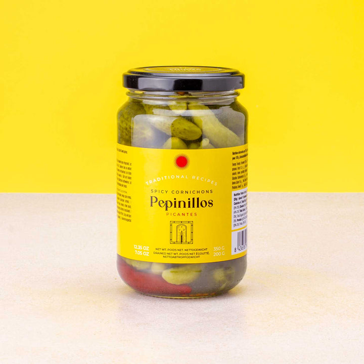 Cornișoare Spaniole Picante (Pepinillos Picantes)