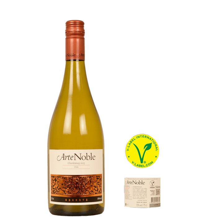 Arte Noble Viña Requingua Chardonnay 2025 Белое вино | 0,75 л | Чили