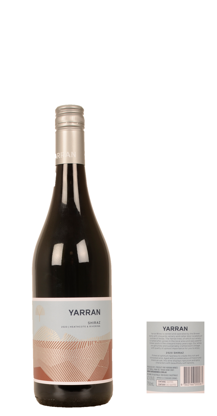 Yarran Wines Vineyard Selection Shiraz 2020  Vin roșu | 0,75 L | Australia